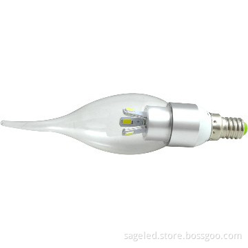 2W led candle lights candle bulbs